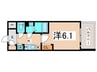 エスリード大阪平野プライム 1Kの間取り