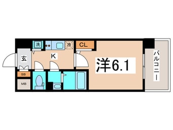 間取図 エスリード大阪平野プライム