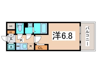 間取図 エスリード大阪平野プライム
