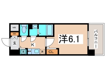 間取図 エスリード大阪平野プライム