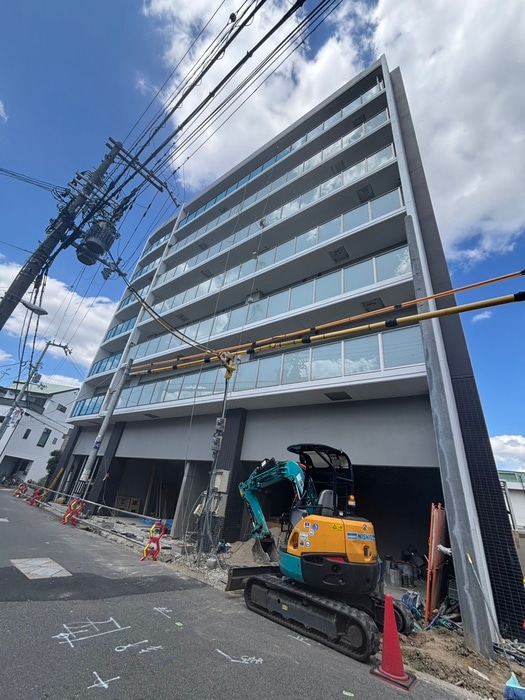 建築中 エスリード大阪平野プライム