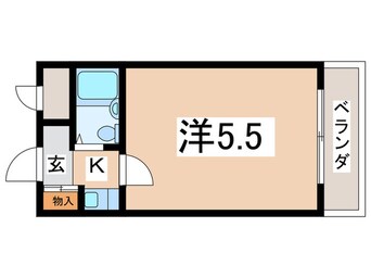 間取図 サンハイツ文の里