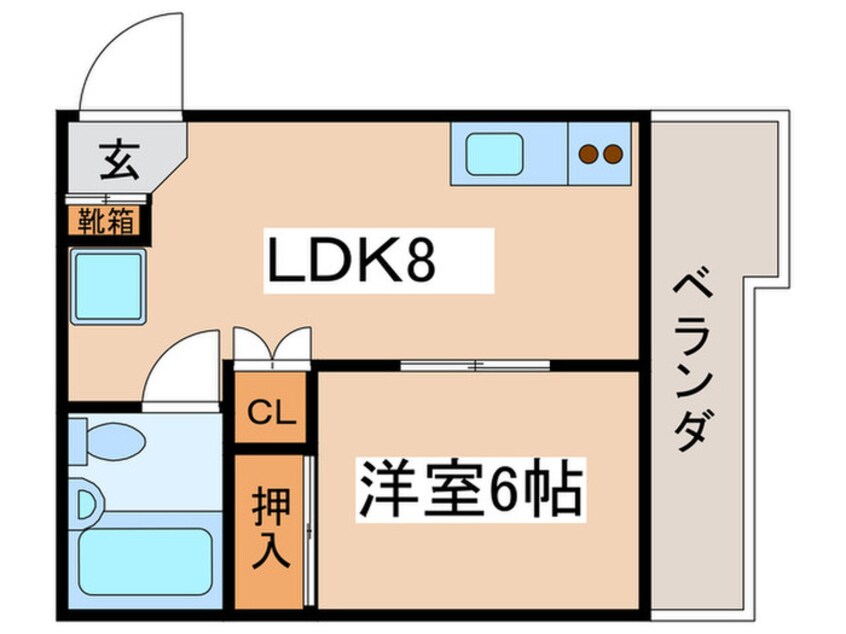 間取図 ファイブ日光