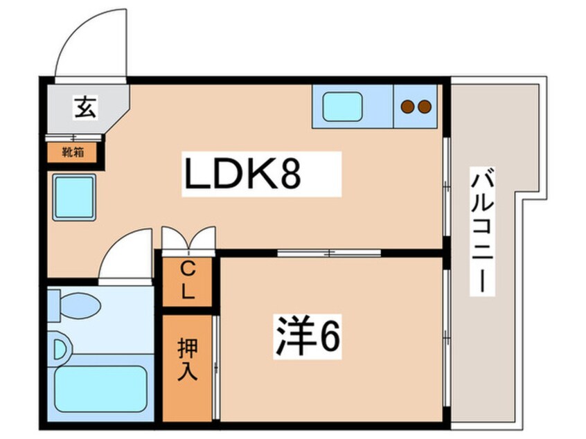 間取図 ファイブ日光