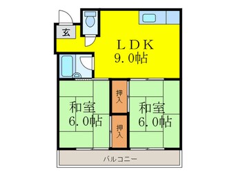 間取図 マンションしま