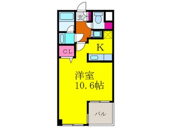 間取図 クレア－ル