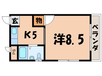 間取図 大津中央２丁目小堀マンション