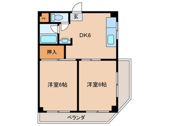 間取図 リバークレセント