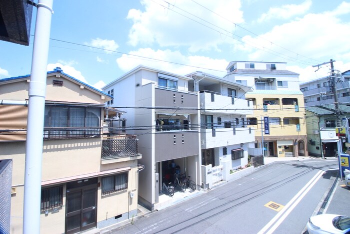 室内からの展望 第２道山マンション