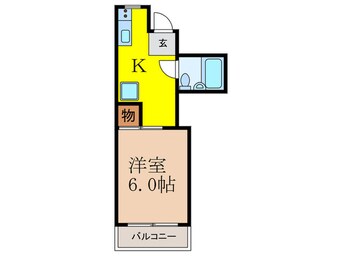 間取図 メゾン・ド・バランシアⅡ