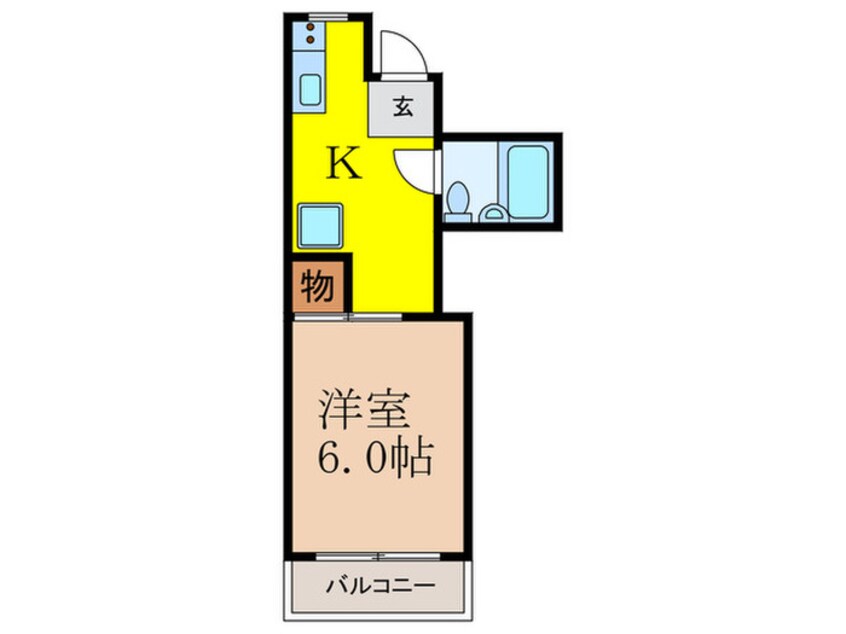 間取図 メゾン・ド・バランシアⅡ