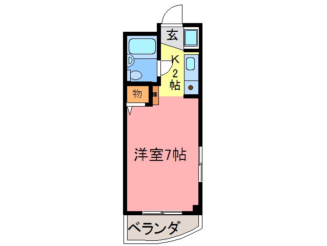 間取り図 石橋マンション