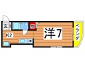 石橋マンションの間取図