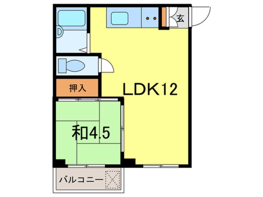 間取図 サテライトⅡ