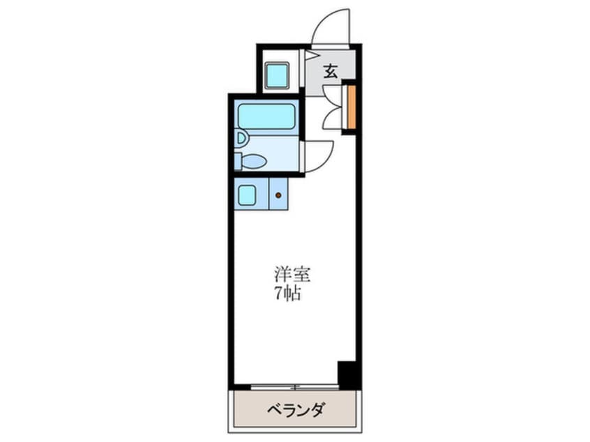 間取図 ﾗｲｵﾝｽﾞﾏﾝｼｮﾝ御池通(503)