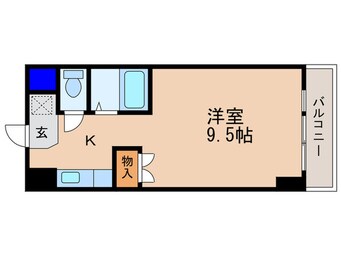 間取図 カルテットＫＯＢＯＲＩ　Ｂ棟