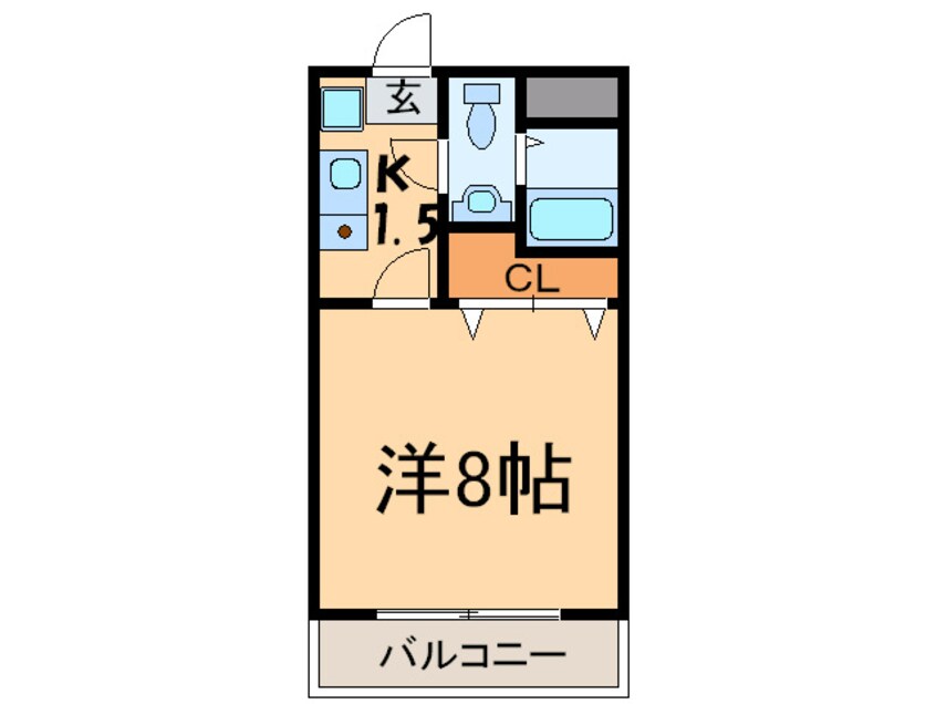 間取図 ニュ－バ－リヤ學院坂