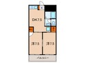 コーポ　カグラの間取図