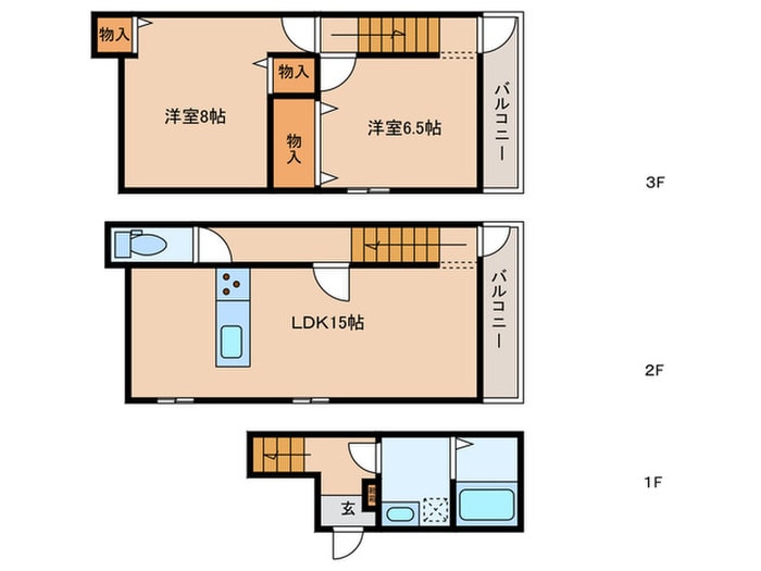 間取り図 TKレジデンス渋川