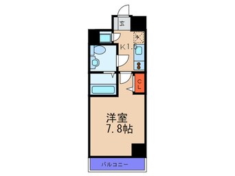 間取図 ジュネ－ゼグラン福島Noda(1002)