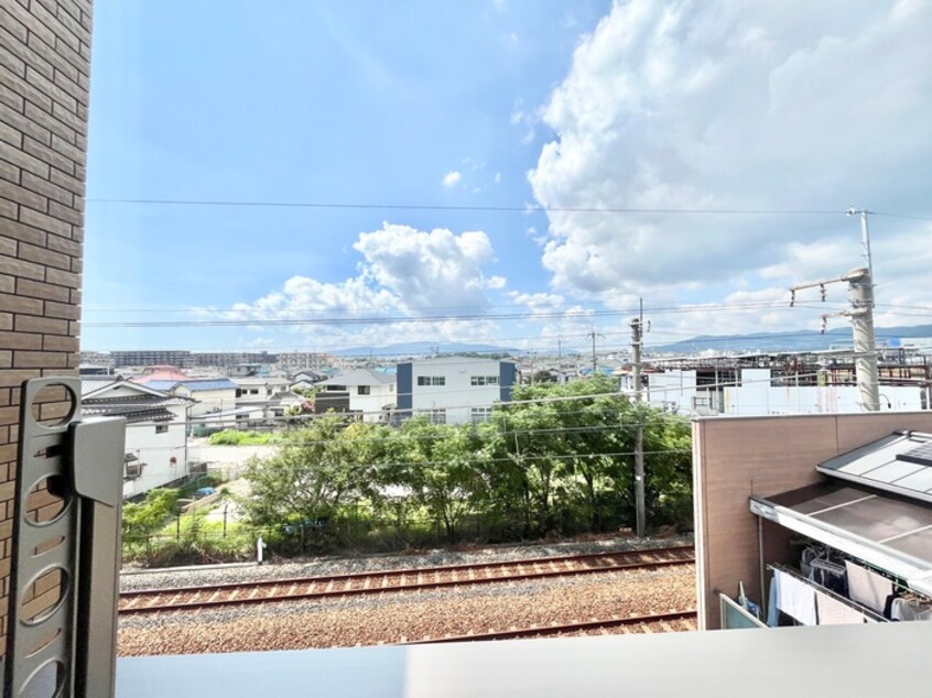 室内からの展望 源ハイツ
