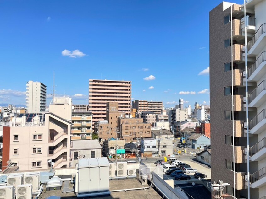 室内からの展望 みおつくし布施