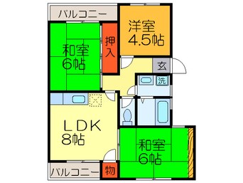 間取図 メゾン・ド・エスパース