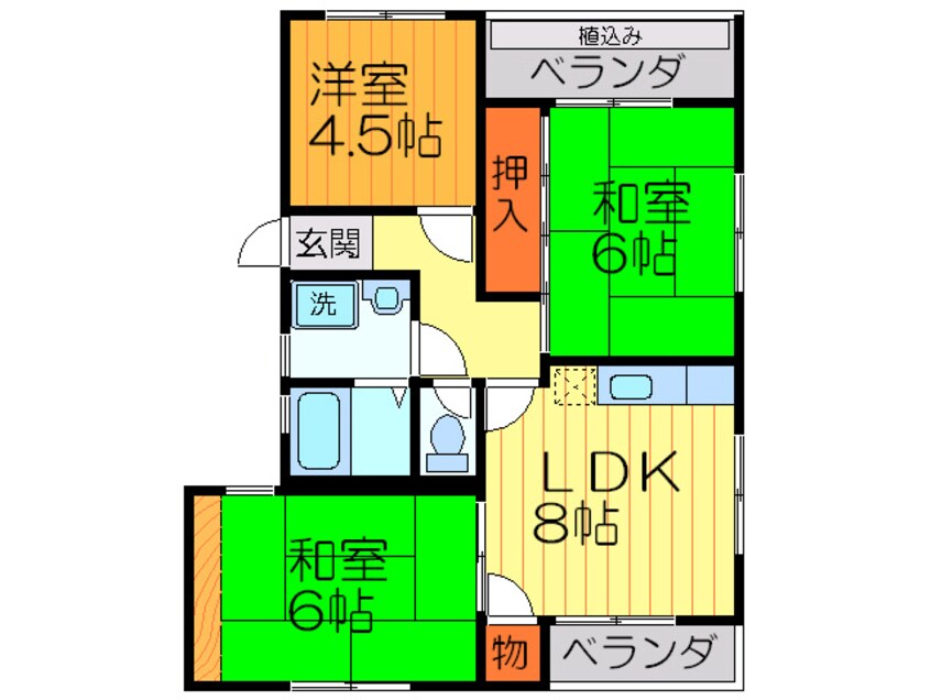 間取図 メゾン・ド・エスパース