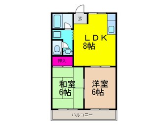 間取図 ジュネスドミール