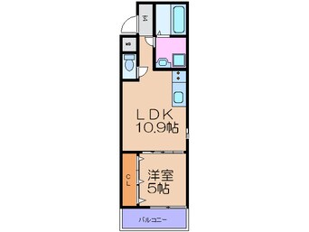 間取図 フジパレス福島サウス