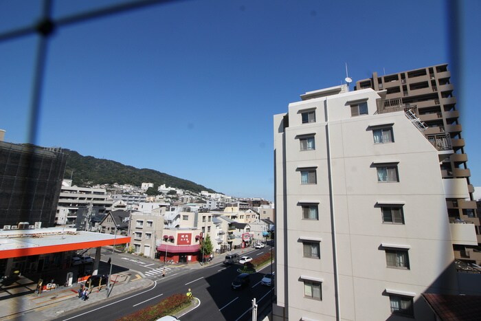 室内からの展望 ナカタカナモノビル