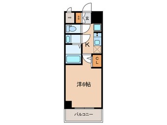 間取図 ｴｽﾃﾑｺｰﾄ神戸元町Ⅱｸﾞﾚｲﾄﾞ(601)