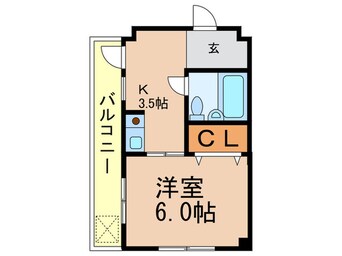 間取図 サンライズ　ウエムラ