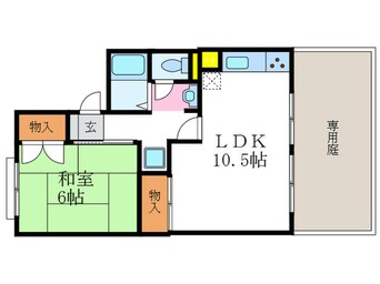 間取図 ノ－ブル広野