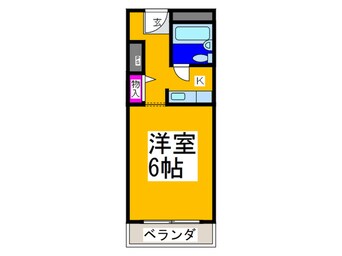 間取図 ア－バンスペ－スＦ