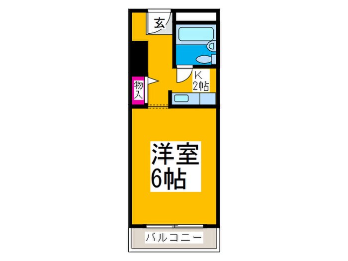間取り図 ア－バンスペ－スＦ