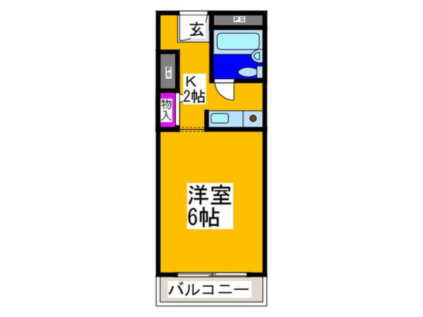 間取図 ア－バンスペ－スＦ