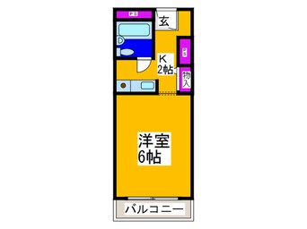 間取図 ア－バンスペ－スＦ