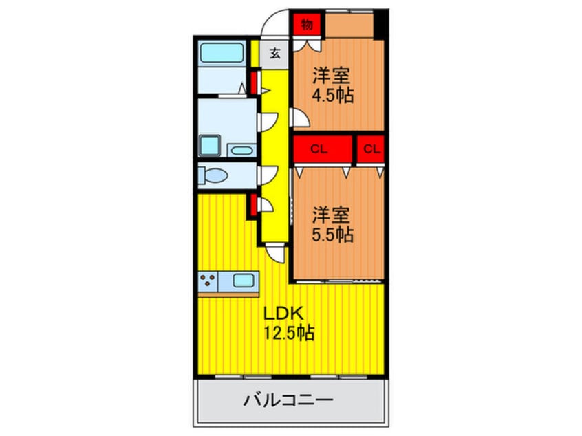 間取図 ソフィア鶴見