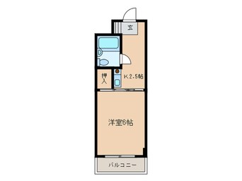 間取図 パステオ高槻