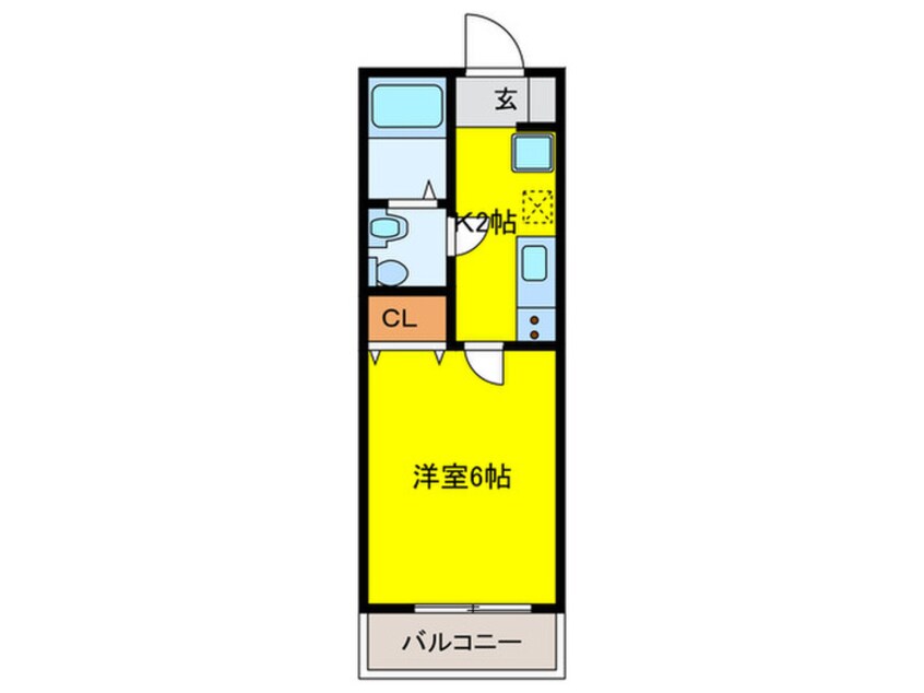 間取図 CASA堺東