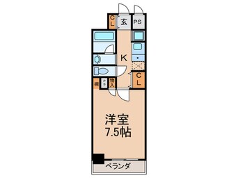 間取図 ラナップスクエア東梅田(907)