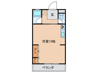 間取図 喜多マンション