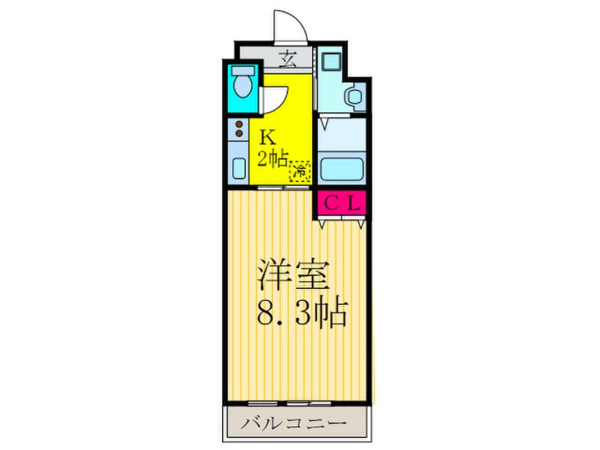 間取図 グリ－ンヒル小山