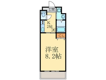 間取図 グリ－ンヒル小山
