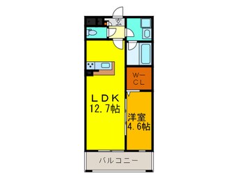 間取図 ドミソレイユⅡ