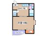 Maison Crea-Style 1DKの間取り