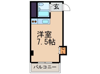 間取図 シャト－神宮道