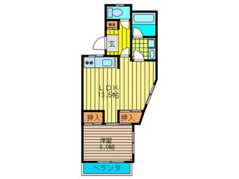 間取図 ヤシマハイツ