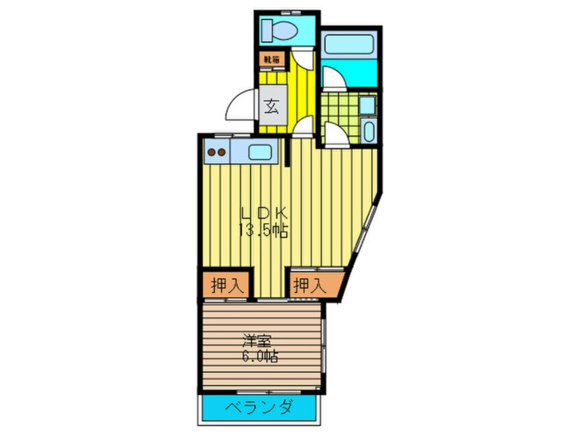 間取図 ヤシマハイツ